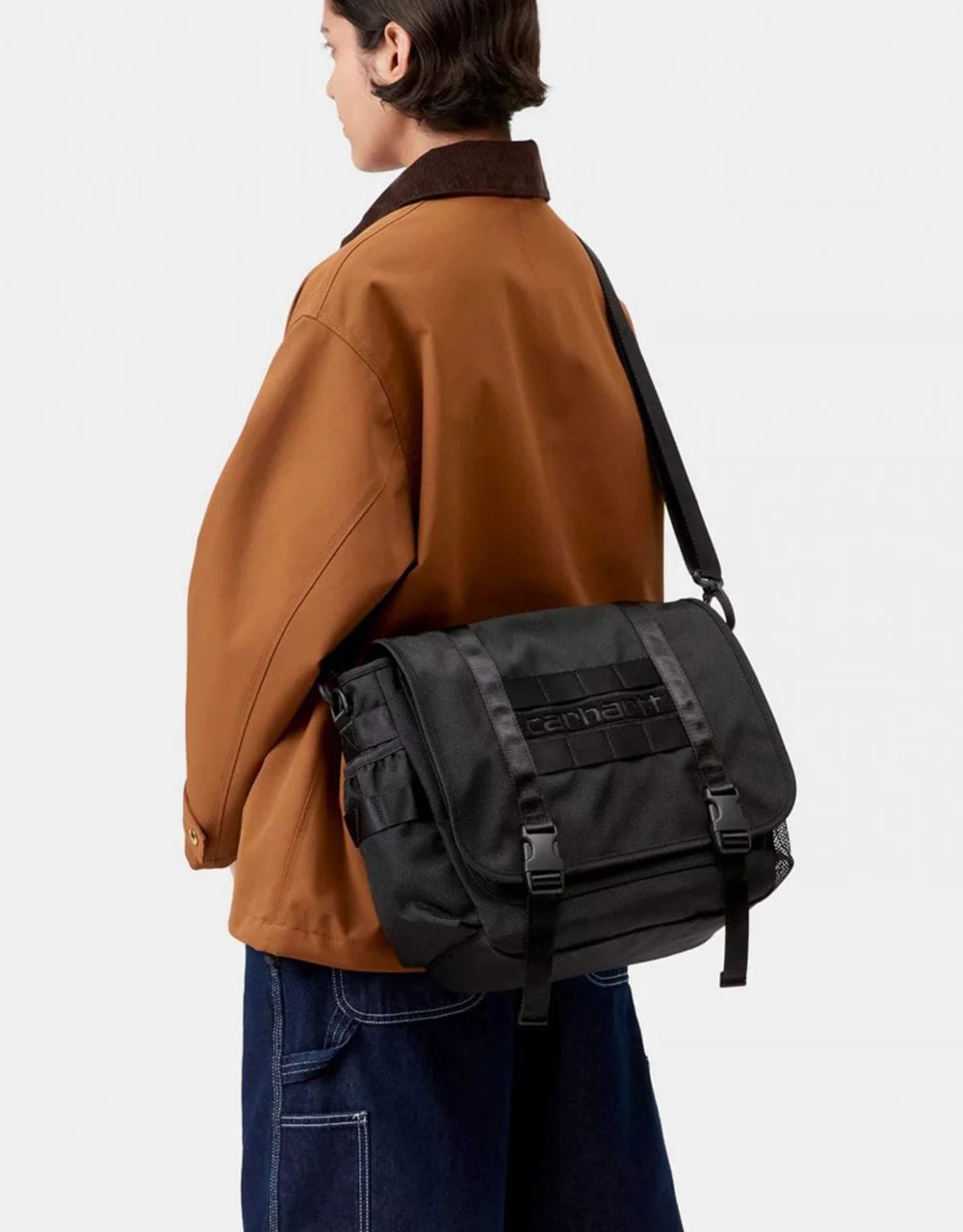 Carhartt WIP Prescott Shoulder Bag - Black - Image 3