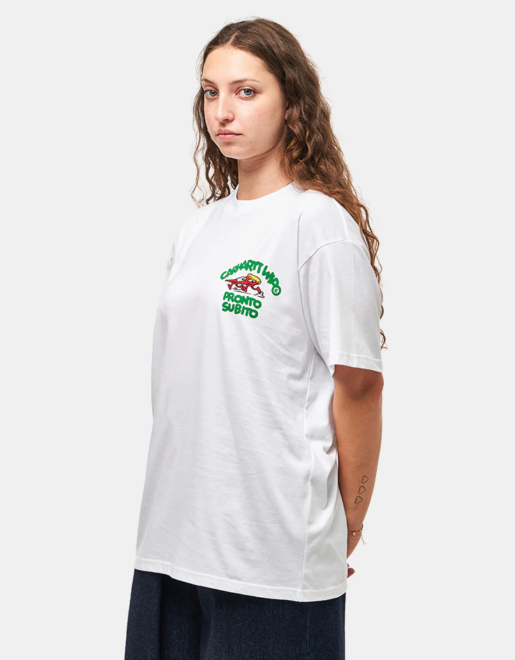 Carhartt WIP Pronto T-Shirt - White - Image 7
