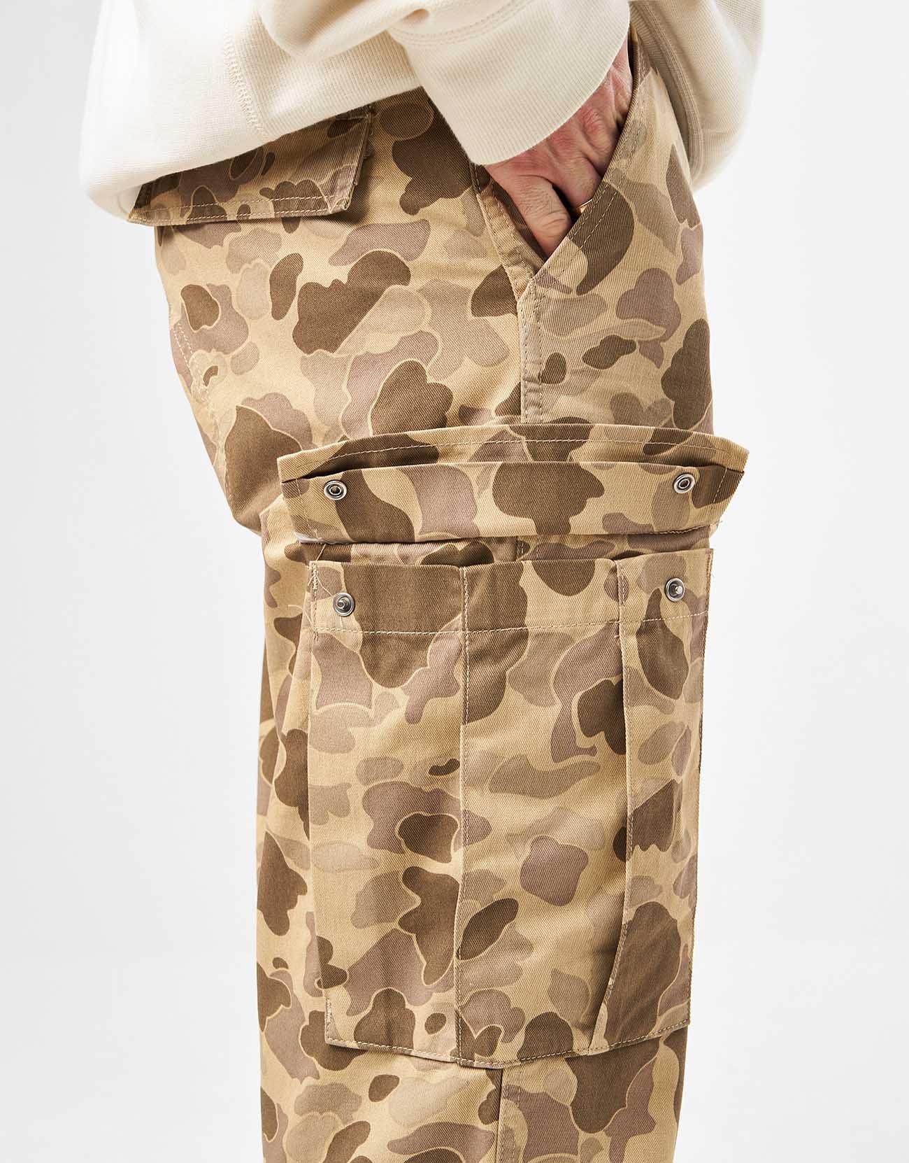 Carhartt WIP Regular Cargo Pant - Camo Duck/Desert (Rinsed) - Image 7