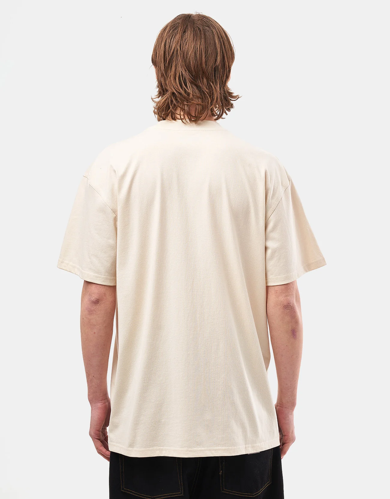 Carhartt WIP S/S American Script T-Shirt - Natural - Image 2