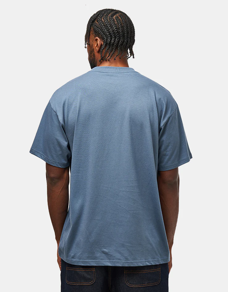 Carhartt WIP S/S Beaker T-Shirt - Angelite - Image 3