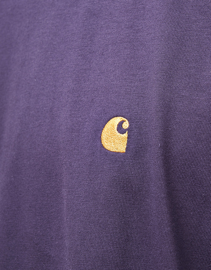 Carhartt WIP S/S Chase T-Shirt - Lakers/Gold - Image 4