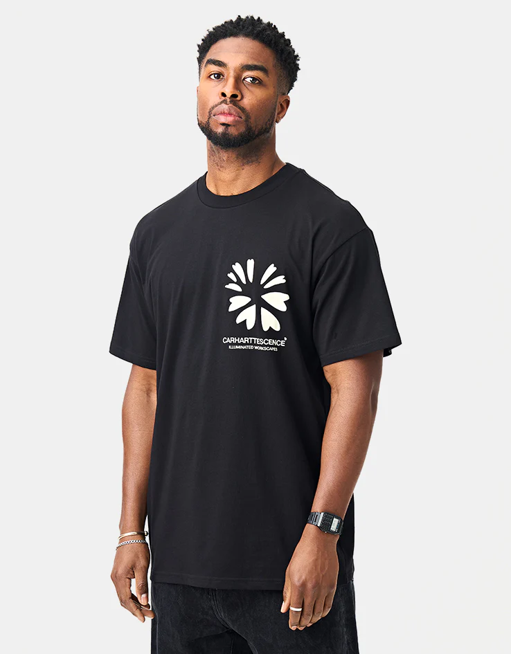 Carhartt WIP S/S Compy T-Shirt - Black - Image 2