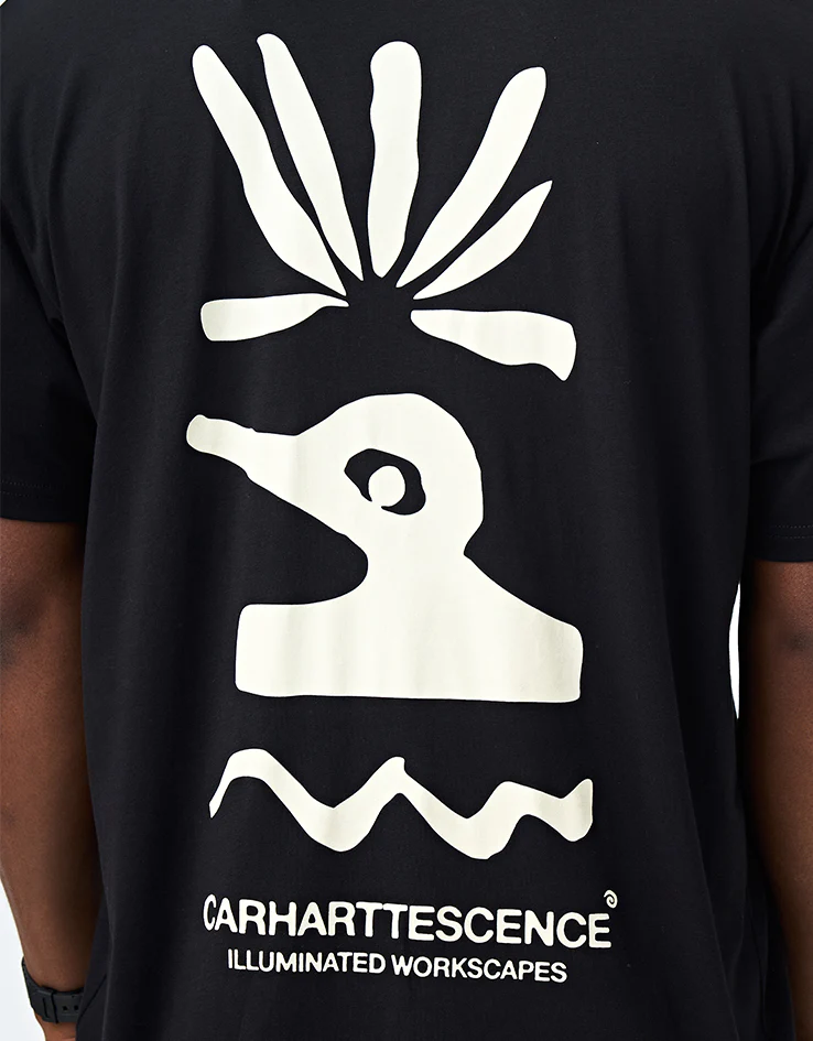 Carhartt WIP S/S Compy T-Shirt - Black - Image 3