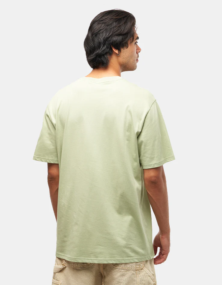 Carhartt WIP S/S Pocket T-Shirt - Pale Olive - Image 2