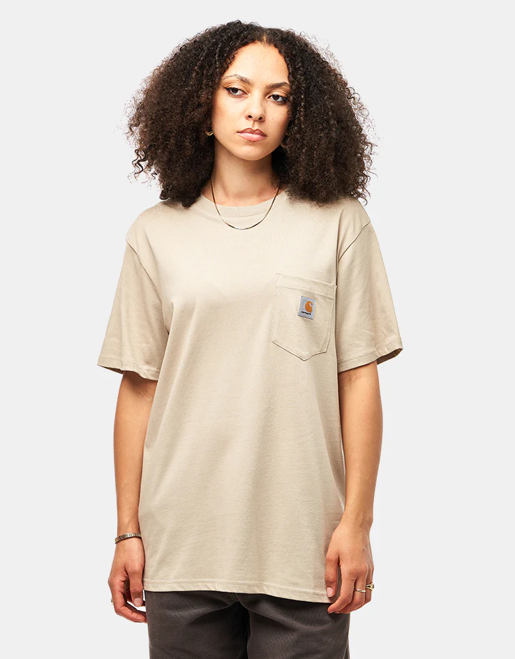 Carhartt WIP S/S Pocket T-Shirt - Wall - Image 4