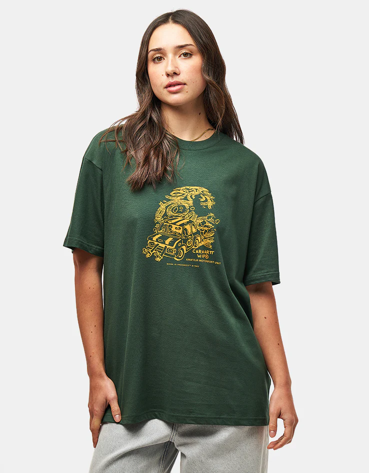 Carhartt WIP S/S Unit T-Shirt - Sycamore Tree - Image 5