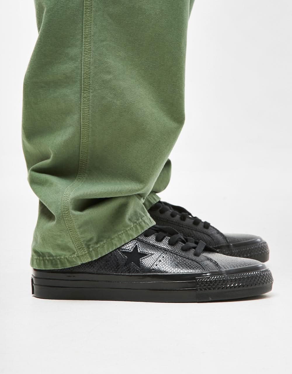 Carhartt WIP Single Knee Pant - Park (Garment Dyed) - Image 7