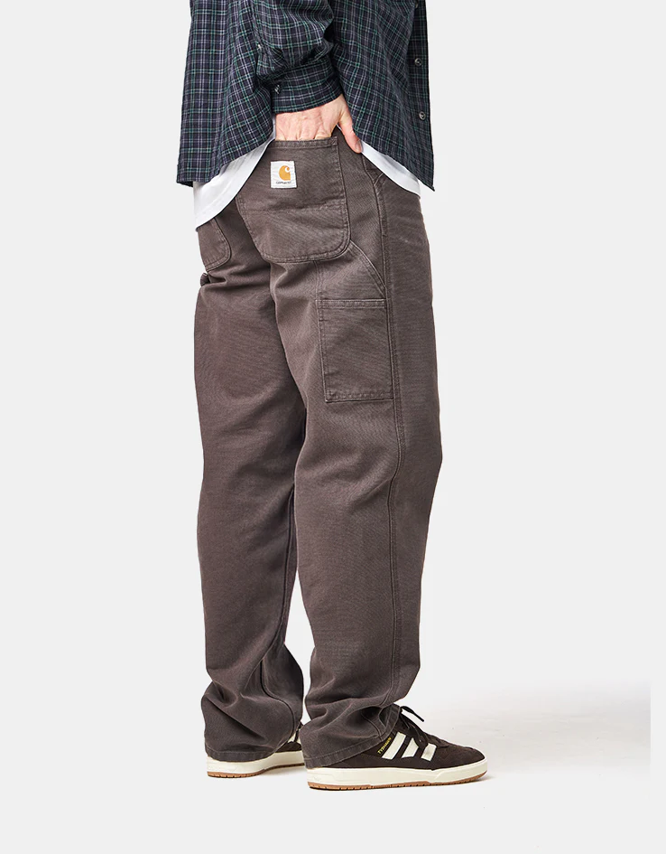 Carhartt WIP Single Knee Pant - Shale (Stone Canvas) - Image 2