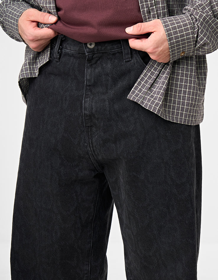 Carhartt WIP Snake Landon Pant - Snake Camo/Black (Heavy Stone Wash) - Image 5