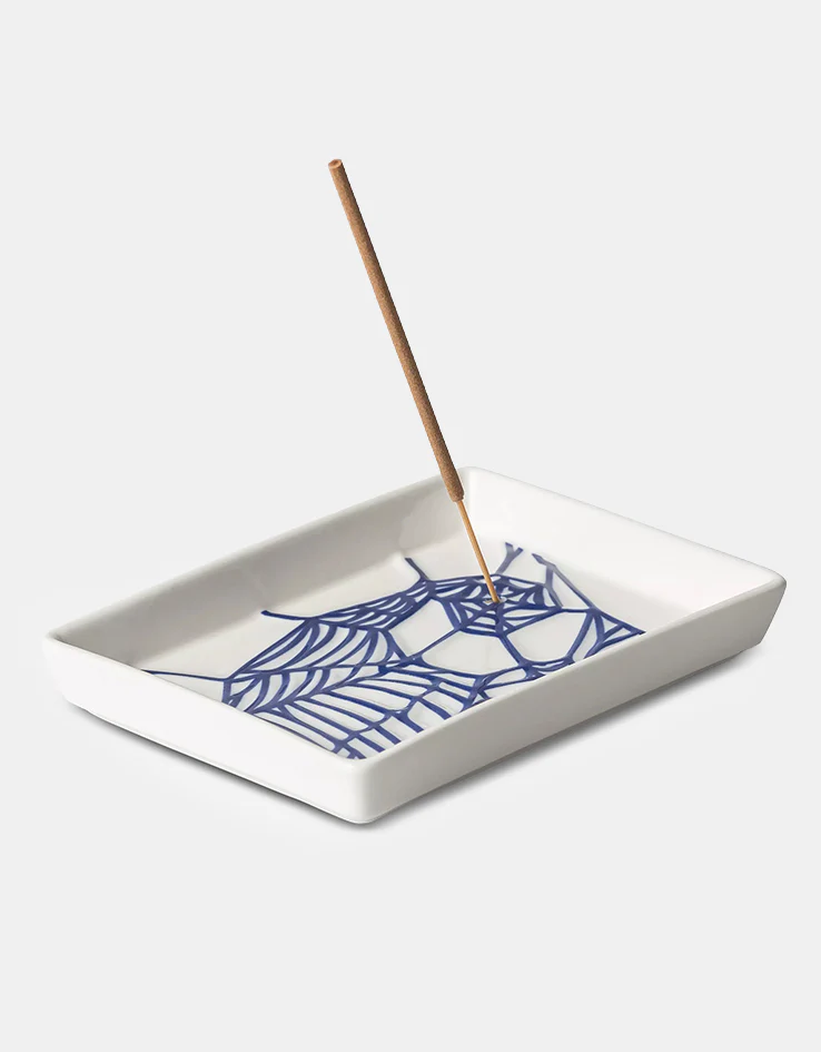 Carhartt WIP Theory and Practice Incense Tray - White/Blue - Image 2