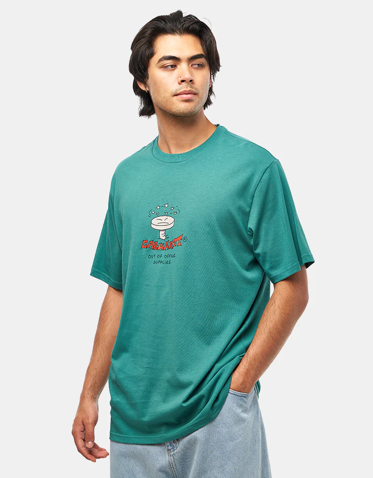 Carhartt WIP Work Life Romance T-Shirt - Saguaro