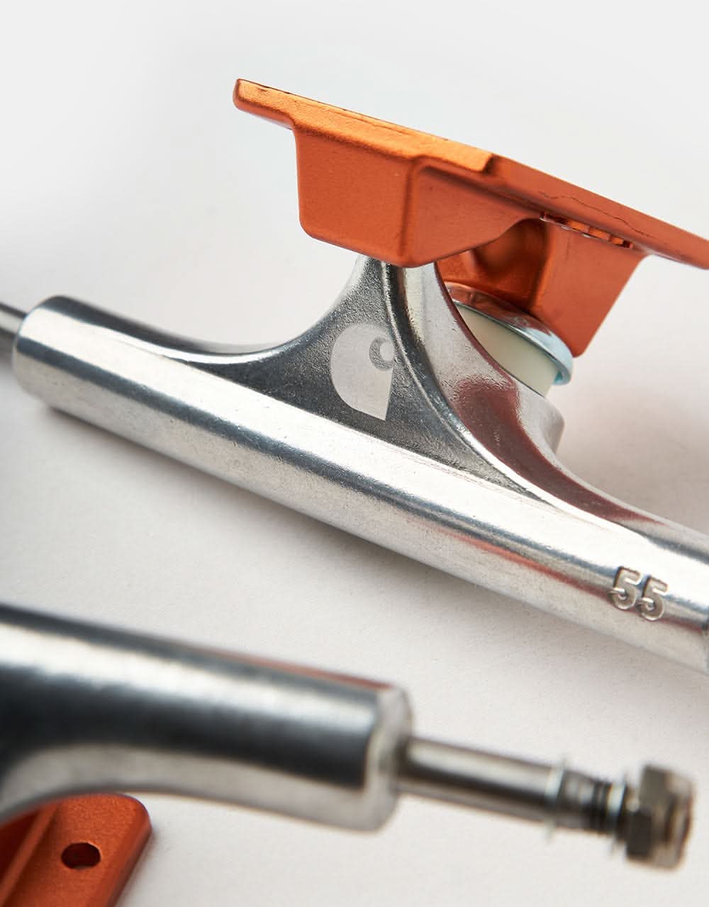 Carhartt WIP x Ace AF1 Skateboard Trucks - Orange/Silver - Image 3