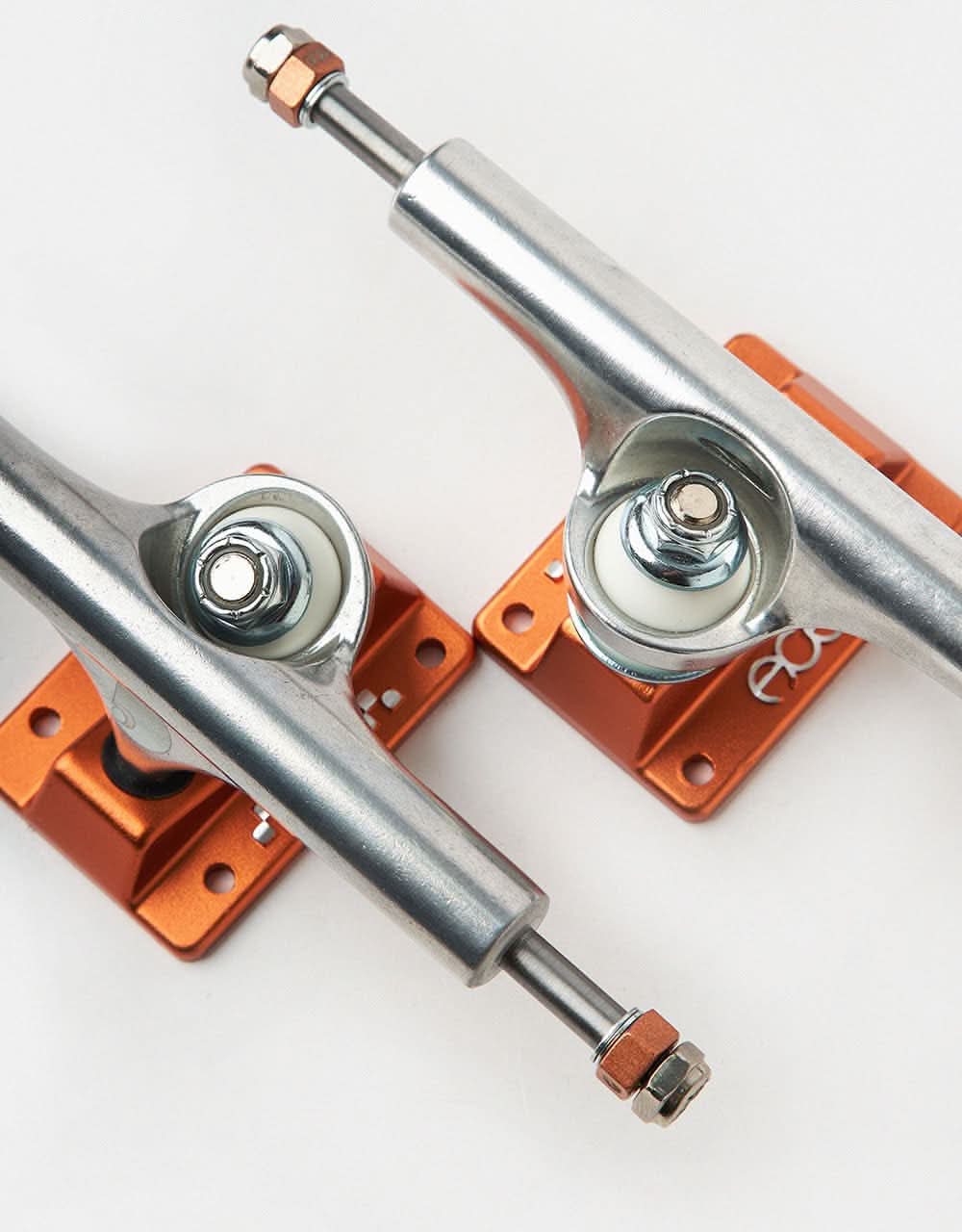 Carhartt WIP x Ace AF1 Skateboard Trucks - Orange/Silver - Image 4