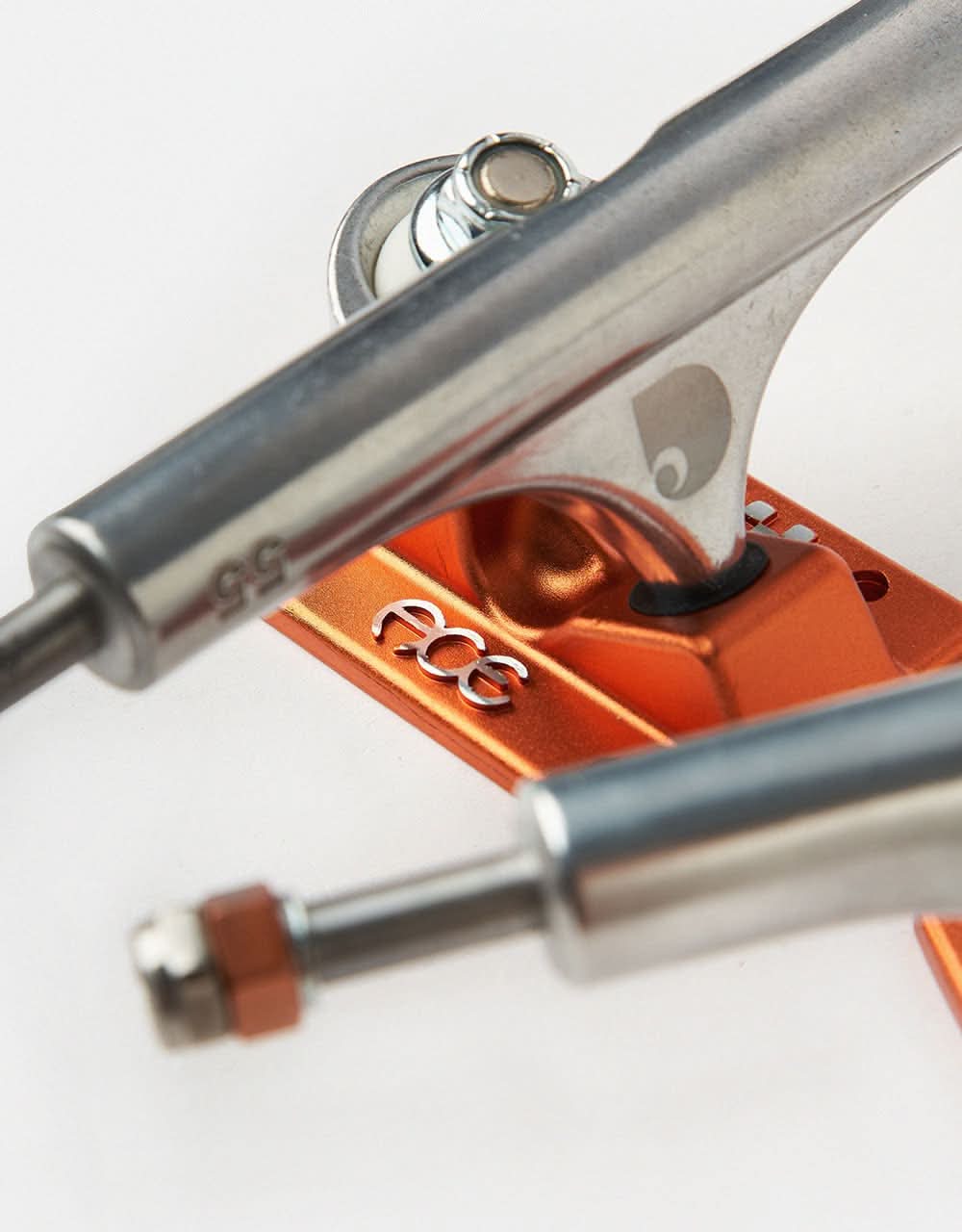 Carhartt WIP x Ace AF1 Skateboard Trucks - Orange/Silver - Image 6