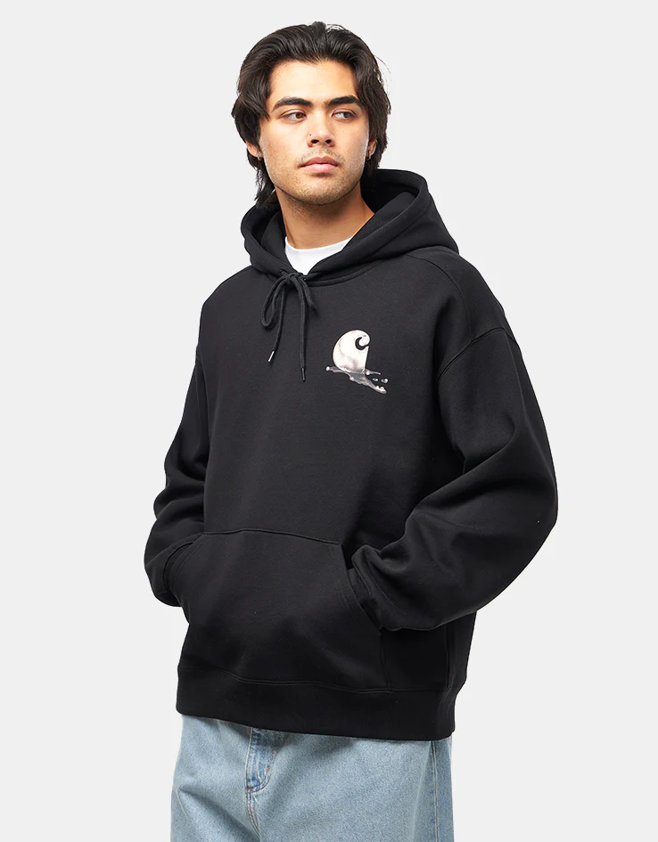 Carhartt WIP x Jake Garcia Hooded Sweatshirt - Black - Image 3