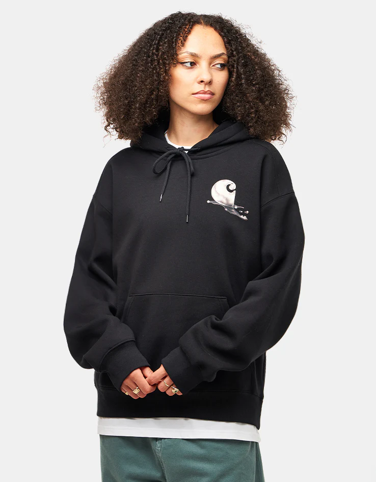 Carhartt WIP x Jake Garcia Hooded Sweatshirt - Black - Image 7