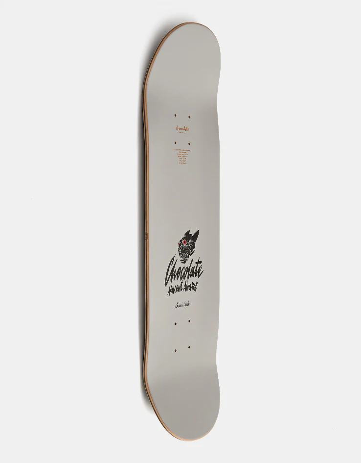 Chocolate Alvarez Swanski Panther TWIN TIP G096 Skateboard Deck - 8.5" - Image 7