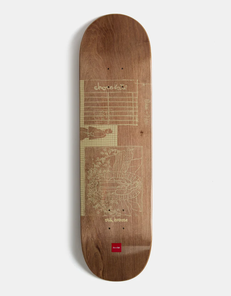 Chocolate Herrera Unearthed Hecox G033 Skateboard Deck - 8.5"