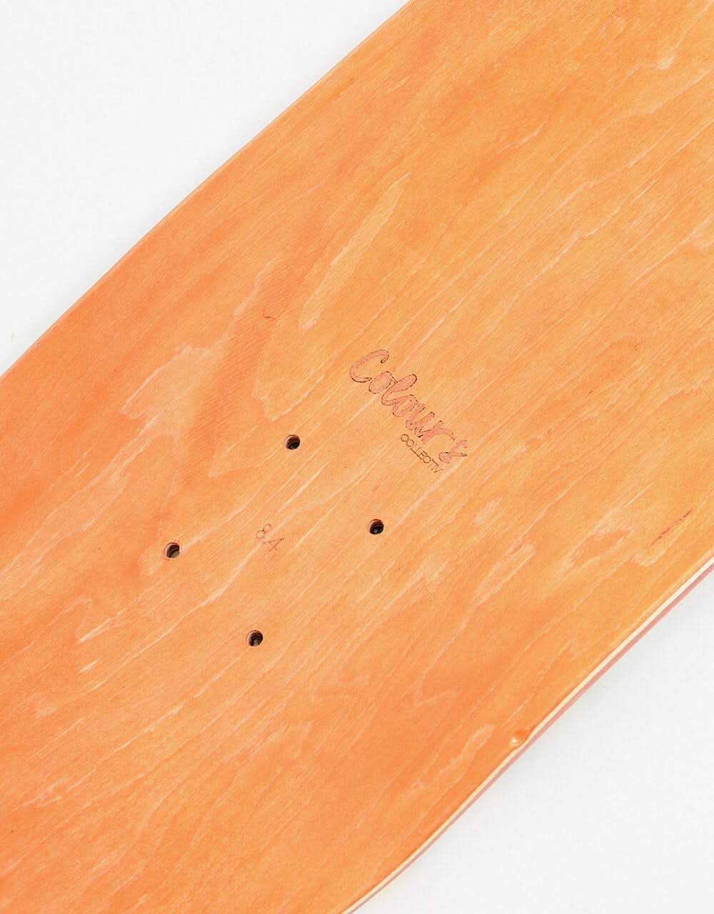 Colours Collectiv x Will Barras Grunge Logo Skateboard Deck - 8.4" - Image 2