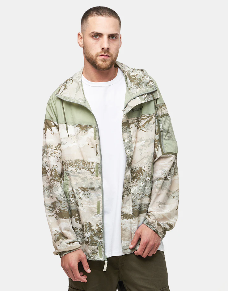 Columbia Challenger™ II Novelty Windbreaker - Safari Fieldaze/Safari - Image 3
