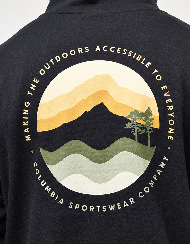 Columbia Columbia Trek™ Pullover Hoodie - Black/Circular Linescape - Image 3