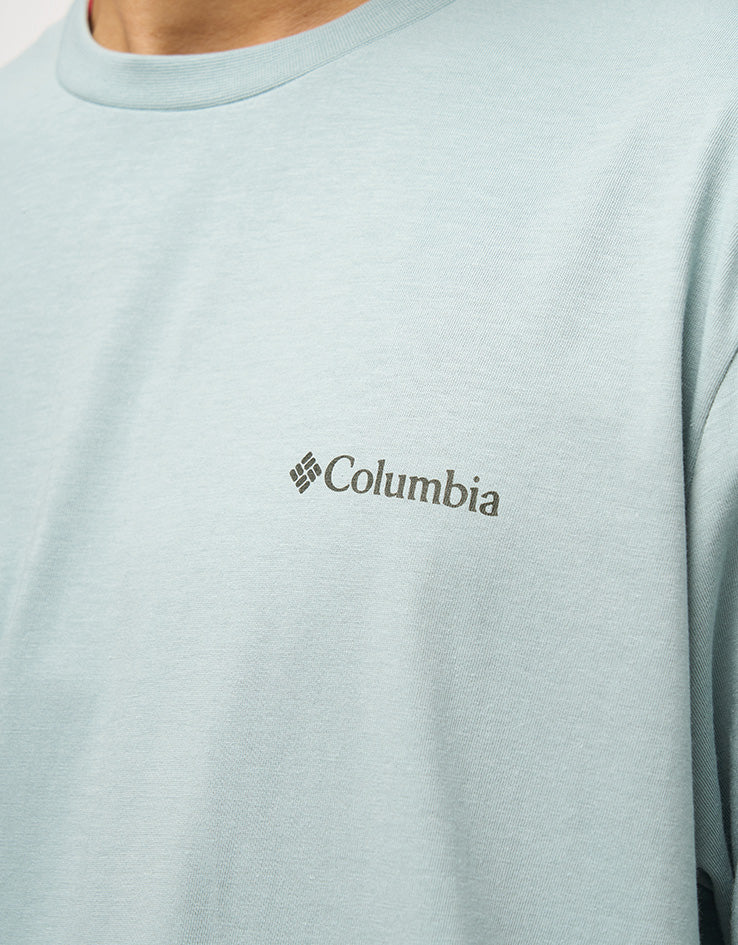 Columbia CSC™ Outdoor Back Graphic T-Shirt - Crushed Blue/Shining Landscape - Image 4