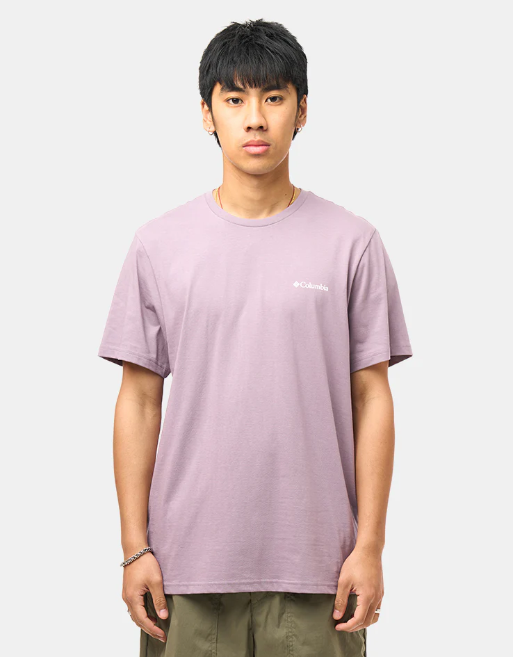 Columbia CSC™ Outdoor Back Graphic T-Shirt - Shale Purple/Scoped View - Image 2