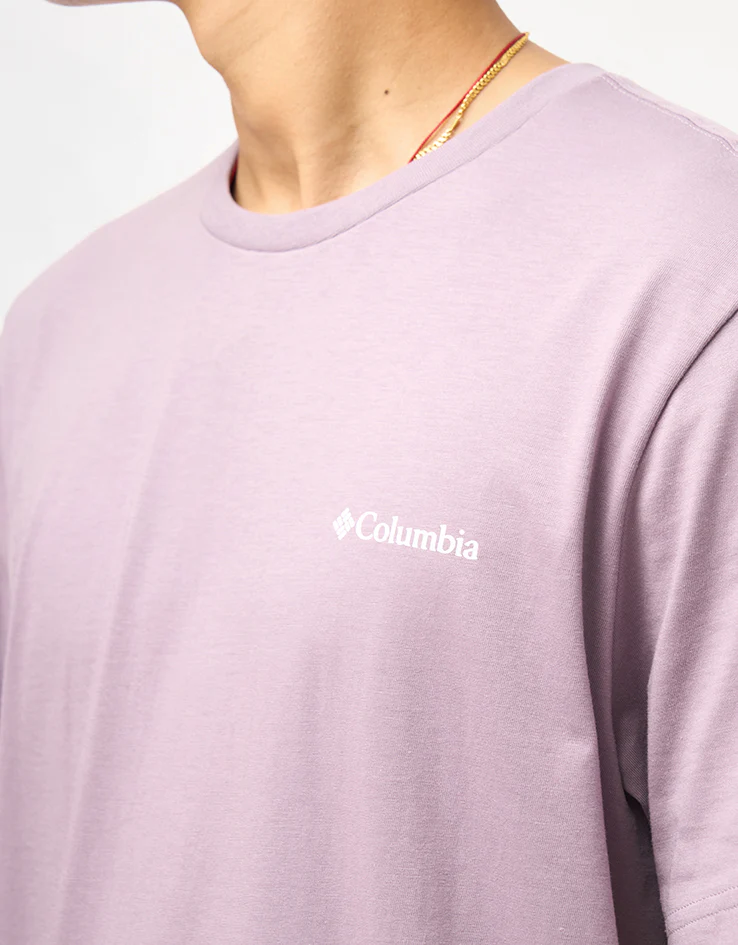 Columbia CSC™ Outdoor Back Graphic T-Shirt - Shale Purple/Scoped View - Image 4