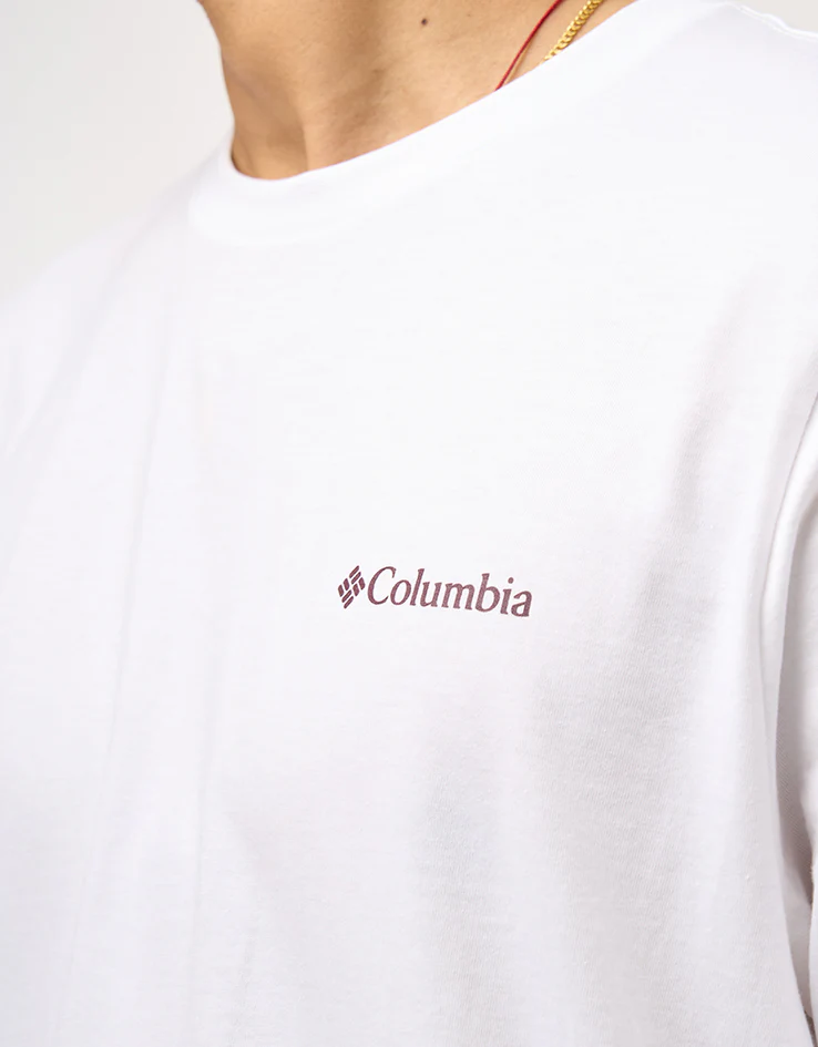 Columbia CSC™ Outdoor Back Graphic T-Shirt - White/Scoped View - Image 4