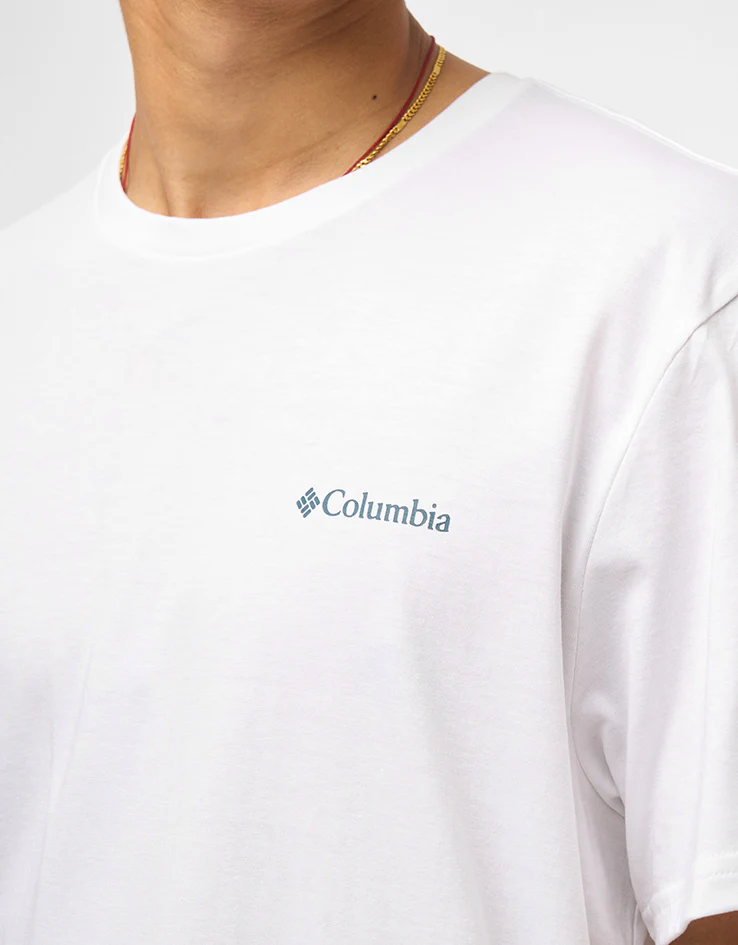 Columbia CSC™ Outdoor Back Graphic T-Shirt - White/Shining Landscape - Image 4
