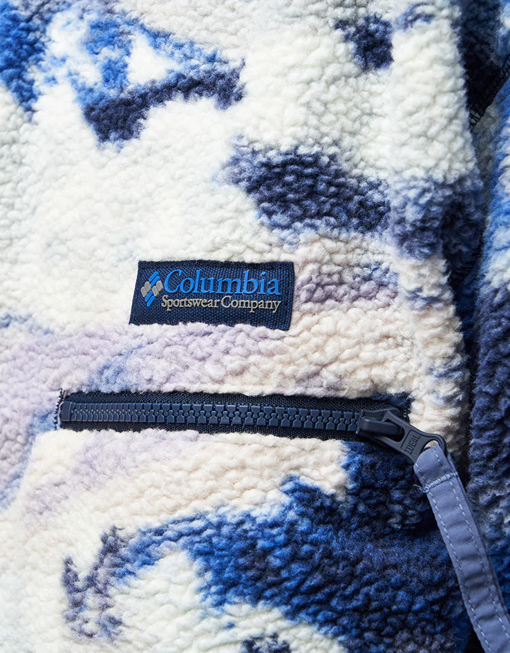 Columbia Helvetia™ II Printed Half Snap Fleece - Collegiate Navy/Dreaming - Image 5