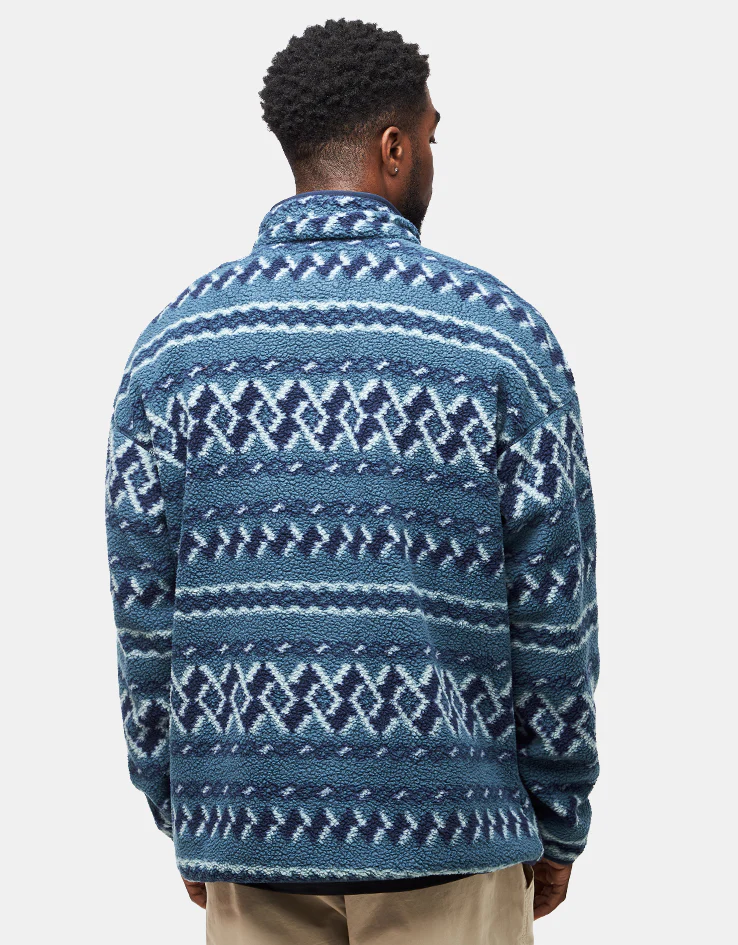 Columbia Helvetia™ II Printed Half Snap Fleece - Everblue Knitknot - Image 2