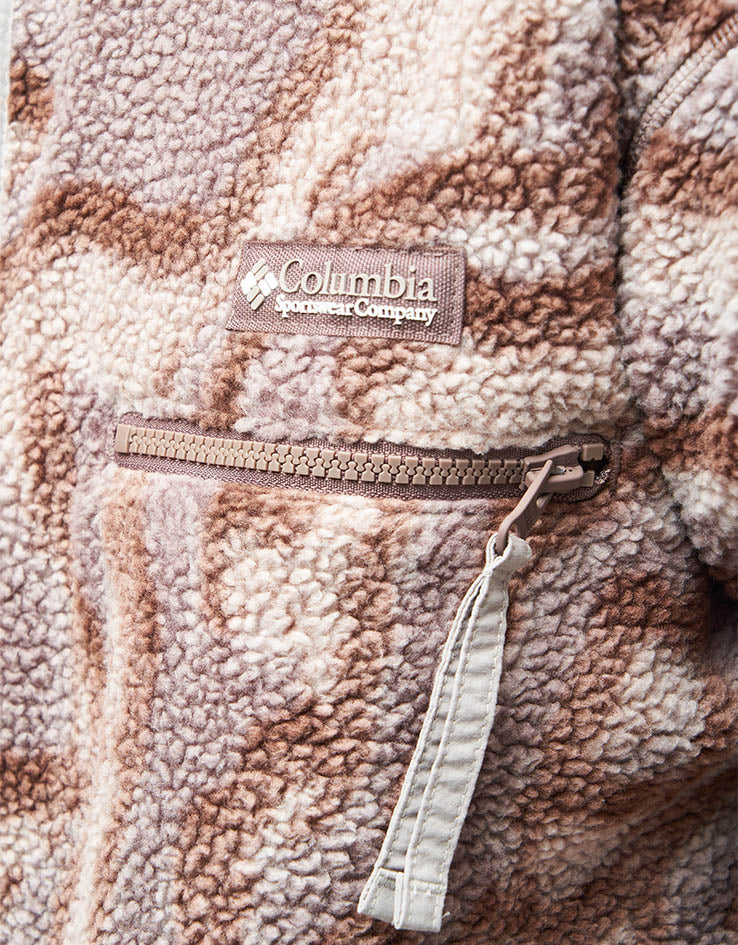 Columbia Helvetia™ II Printed Half Snap Fleece - Iron/Topoglitch - Image 5