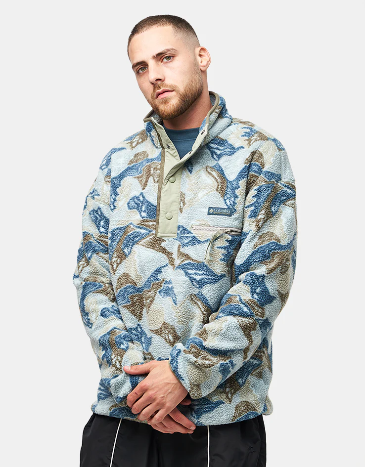 Columbia Helvetia™ II Printed Half Snap Fleece - Safari/Sunscapes - Image 3