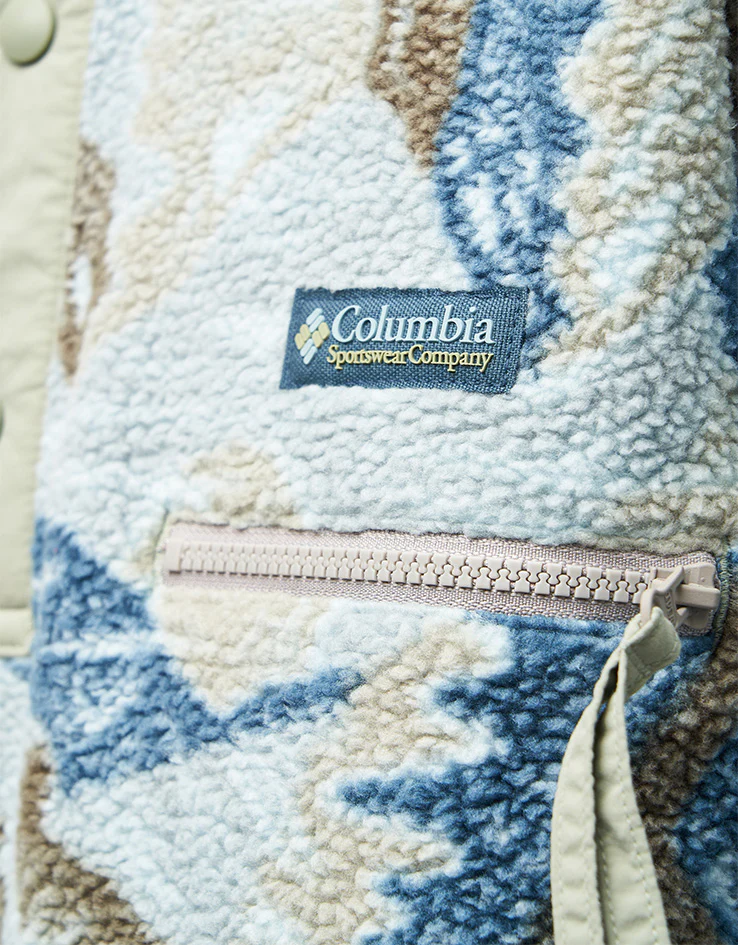 Columbia Helvetia™ II Printed Half Snap Fleece - Safari/Sunscapes - Image 4