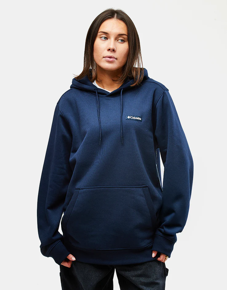 Columbia Meridian Creek™ Graphic Pullover Hoodie - Collegiate Navy Branded Blanket - Image 6