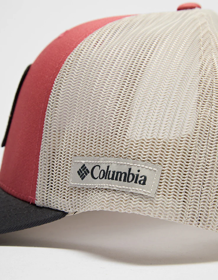 Columbia™ Mesh Snapback Cap - Washed Red/Shark/Dark Stone/Iron - Image 3