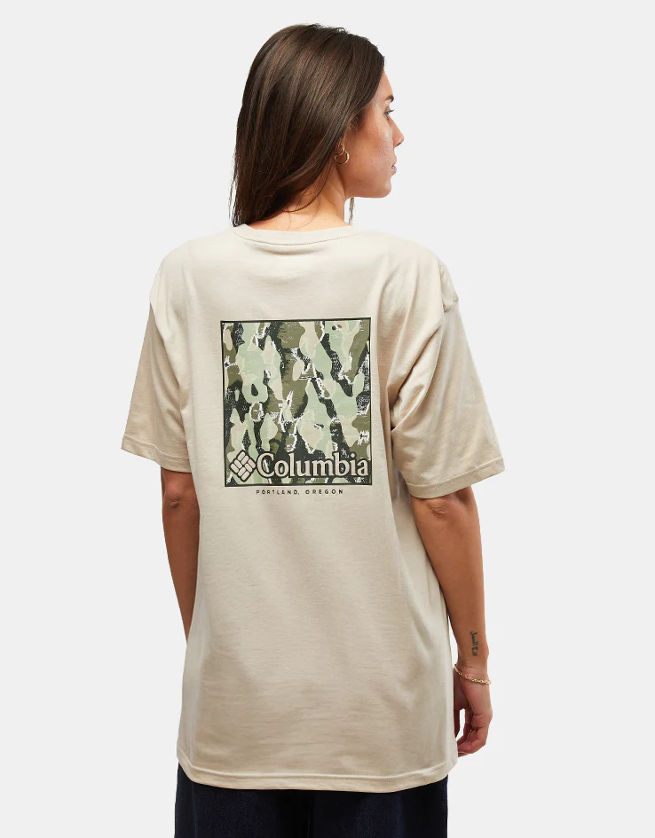 Columbia North Cascades™ Short Sleeve T-Shirt - Dark Stone/Framed Treebark - Image 5