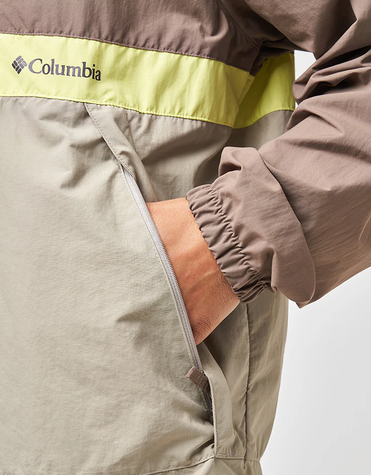 Columbia Spire Valley™ Hooded Windbreaker - Iron/Flint Grey/Neon Light - Image 5