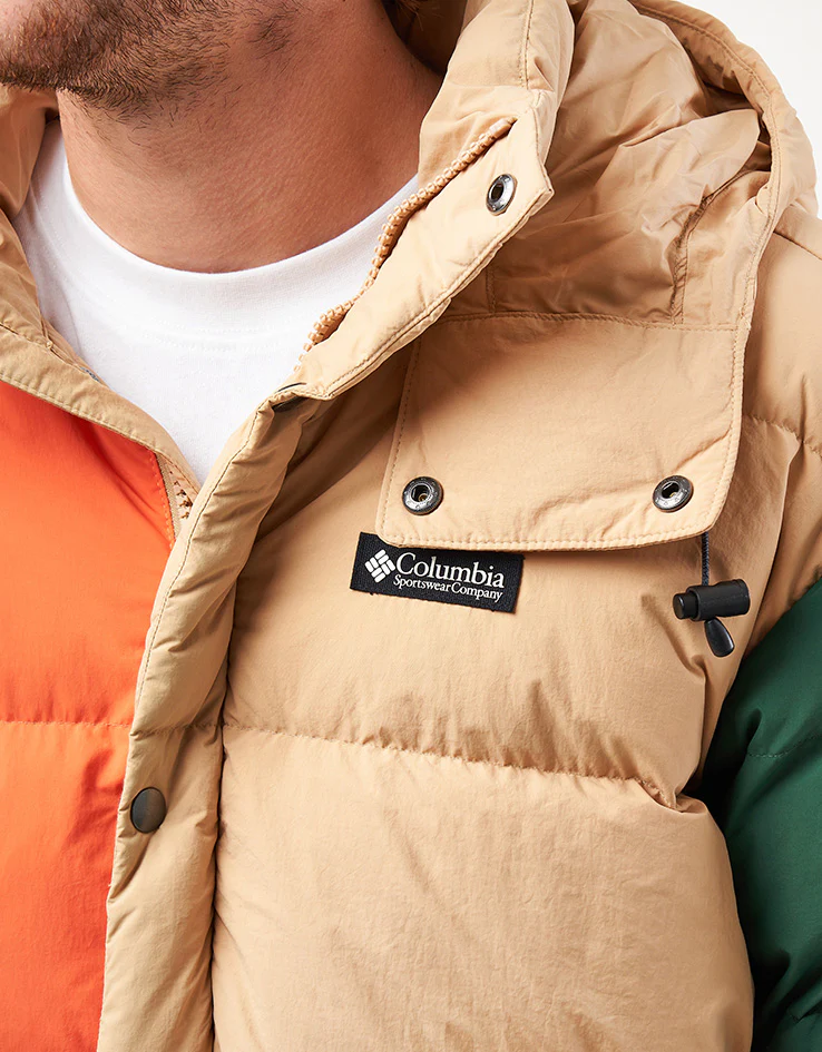 Columbia Wallowa™ Down Hooded Jacket - Canoe/Zing/Rain Forest/Black - Image 5