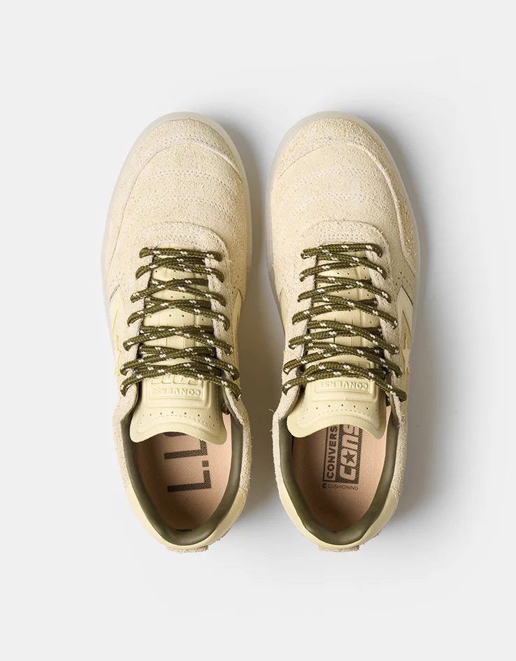 Cons Louie Lopez Pro 2 Skate Shoes - Golden View/Mud Season - Image 2