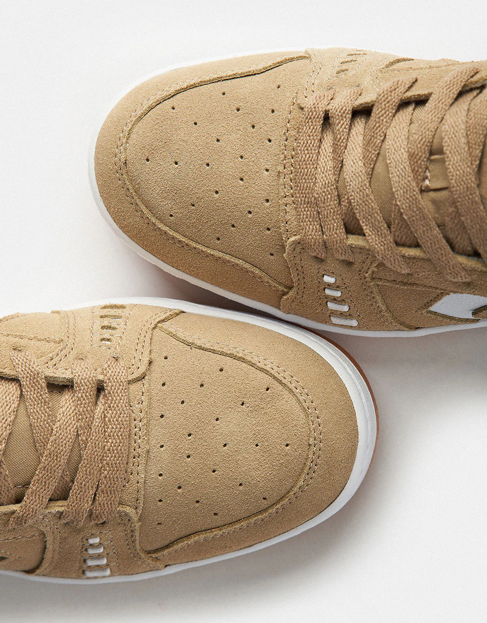 Converse AS-1 Pro Suede Skate Shoes - Nomad Khaki/White/Gum - Image 8