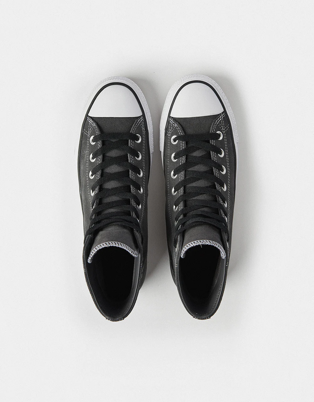 Converse Chuck Taylor All Star Pro Suede High Skate Shoes - Dark Matter/Black/White - Image 2