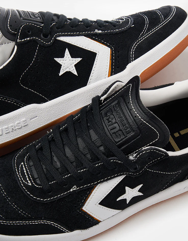 Converse Louie Lopez Pro 2 Skate Shoes - Black/White/Black - Image 7