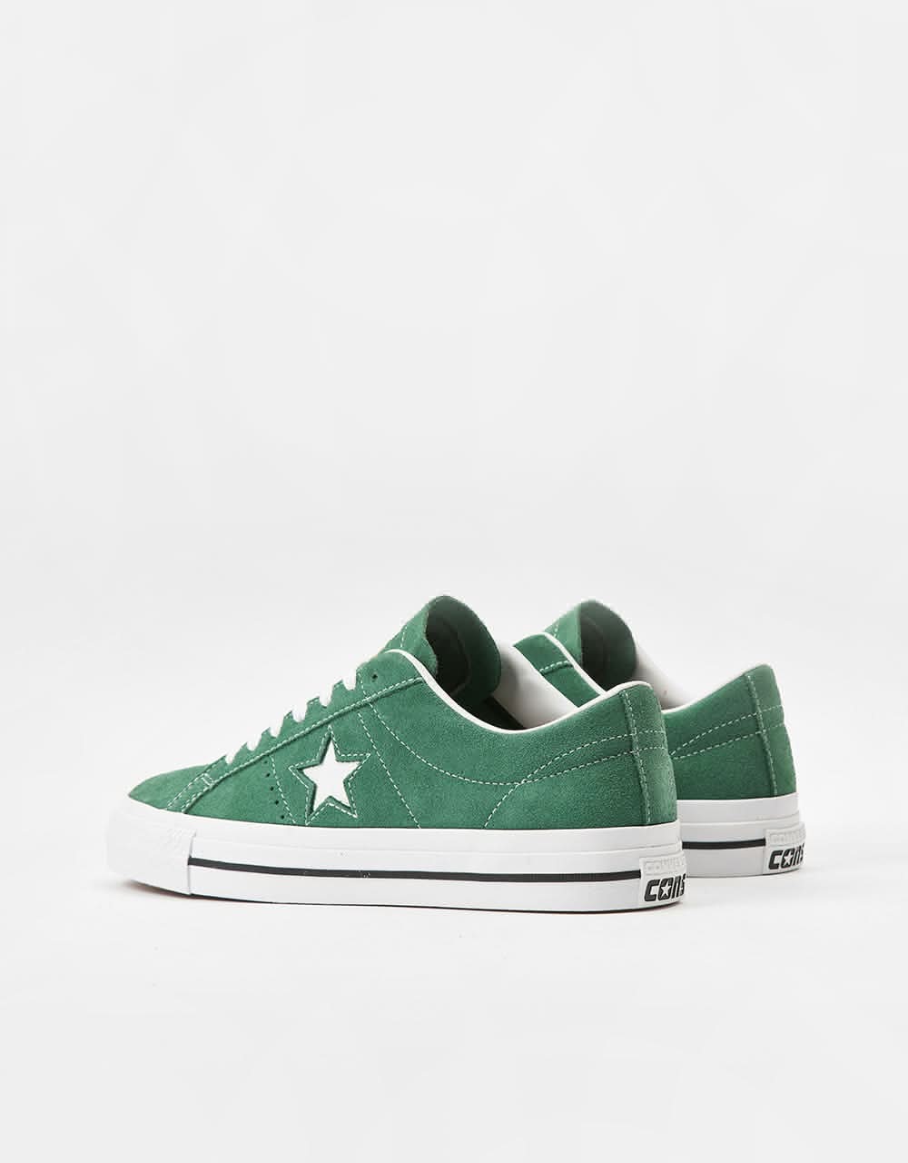 Converse One Star Pro Skate Shoes - Admiral Elm/White/Blacks - Image 7