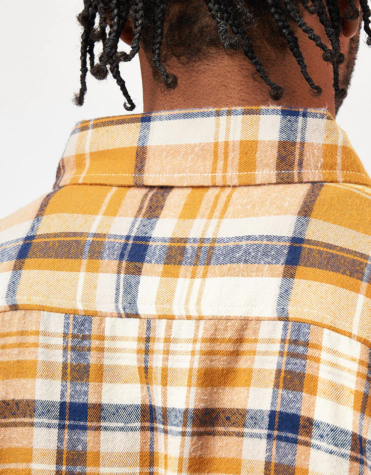 Dark Seas Lowell L/S Shirt - Brown - Image 6