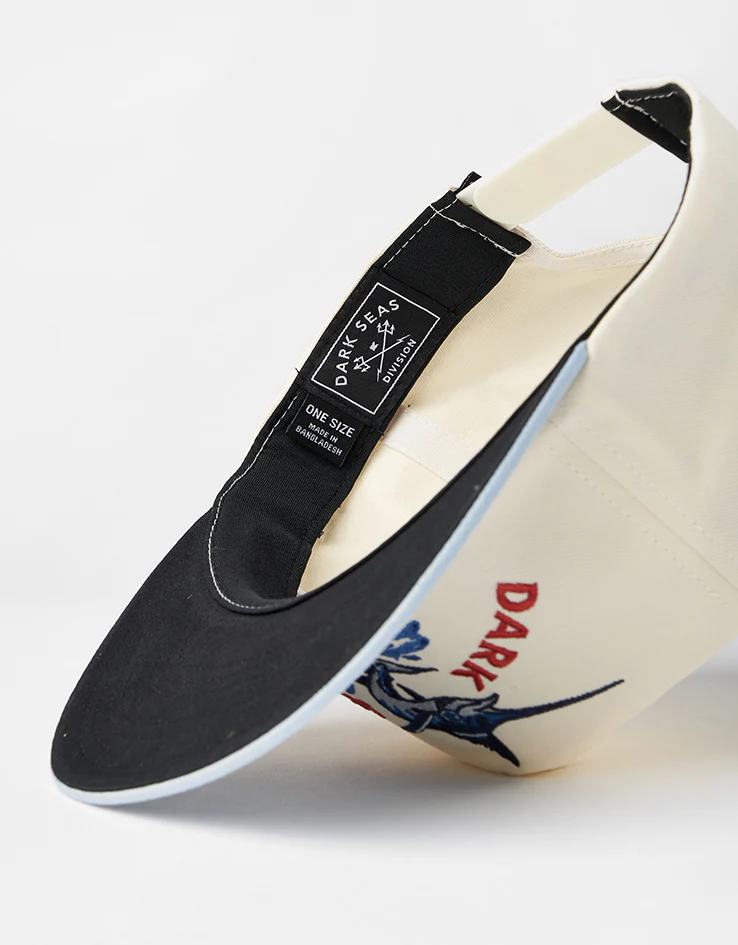 Dark Seas Vapor Snapback - White/Light Blue - Image 6