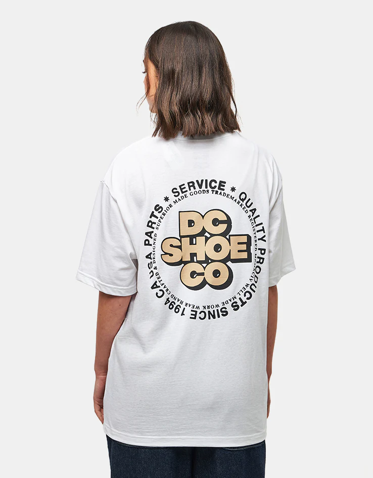 DC Circle T-Shirt - White - Image 6