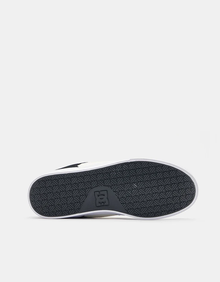 DC Onyx S Skate Shoes - Grey/Off White/Orange - Image 7